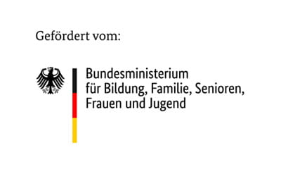 Logo des Bundesministeriums für Bildung, Familie, Senioren, Frauen und Jugend mit dem Bundesadler